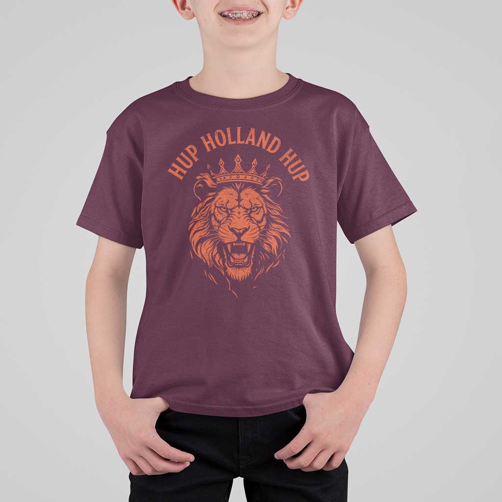 Hup Holland Hup Dutch Orange Lion Netherlands Heritage T Shirt For Kid