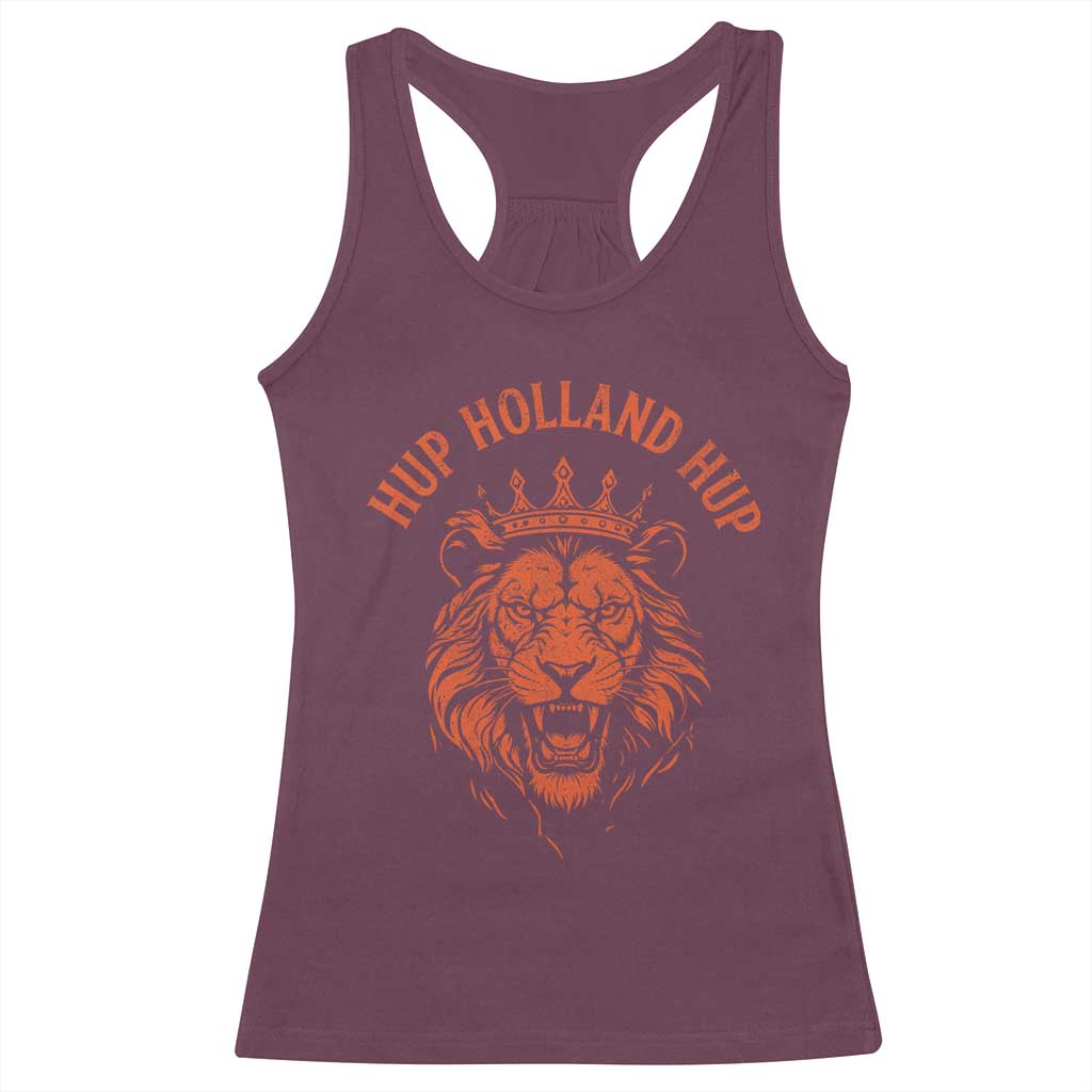 Hup Holland Hup Dutch Orange Lion Netherlands Heritage Racerback Tank Top