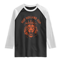 Hup Holland Hup Dutch Orange Lion Netherlands Heritage Raglan Shirt