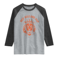 Hup Holland Hup Dutch Orange Lion Netherlands Heritage Raglan Shirt