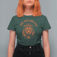 Hup Holland Hup Dutch Orange Lion Netherlands Heritage T Shirt For Women