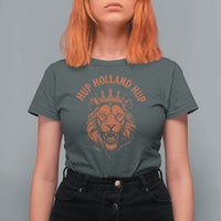 Hup Holland Hup Dutch Orange Lion Netherlands Heritage T Shirt For Women