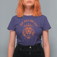 Hup Holland Hup Dutch Orange Lion Netherlands Heritage T Shirt For Women