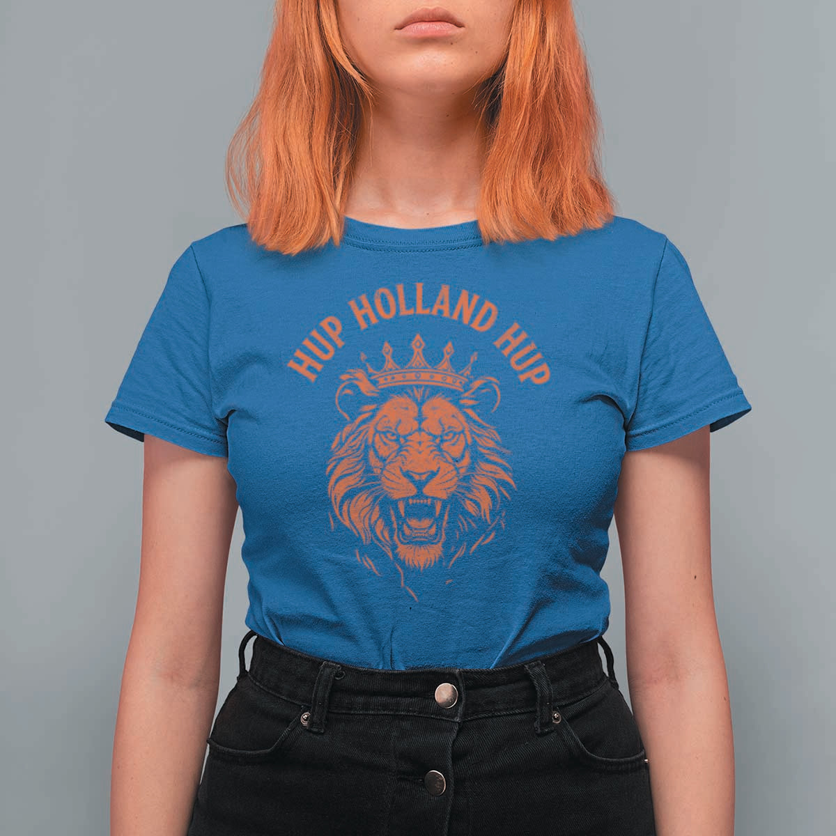 Hup Holland Hup Dutch Orange Lion Netherlands Heritage T Shirt For Women