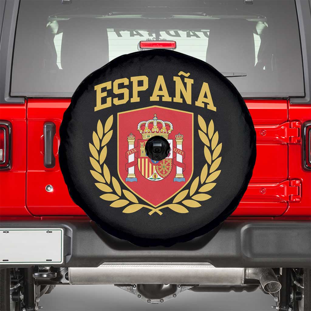 Espana Escudo Retro Spain Coat of Arms Español Spare Tire Cover
