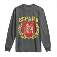 Espana Escudo Retro Spain Coat of Arms Español Long Sleeve Shirt