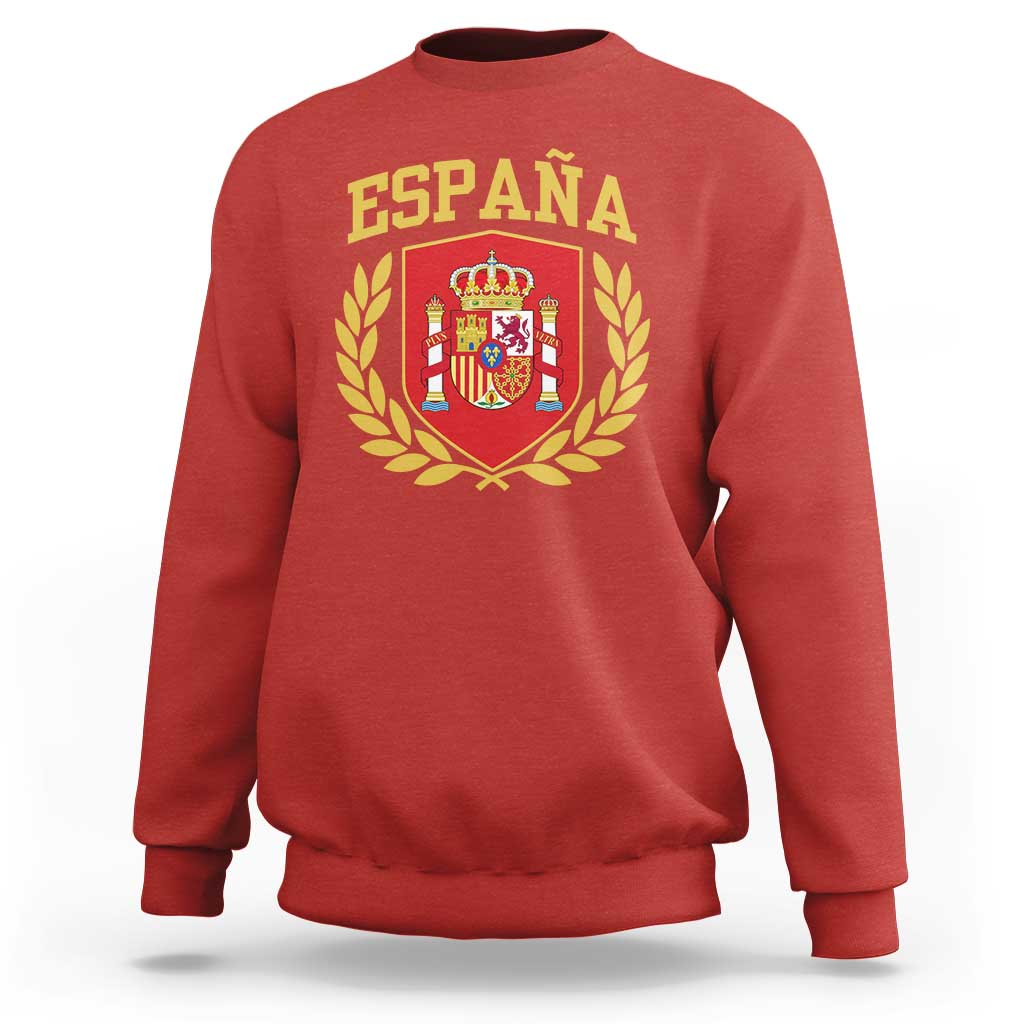 Espana Escudo Retro Spain Coat of Arms Español Sweatshirt