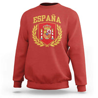 Espana Escudo Retro Spain Coat of Arms Español Sweatshirt