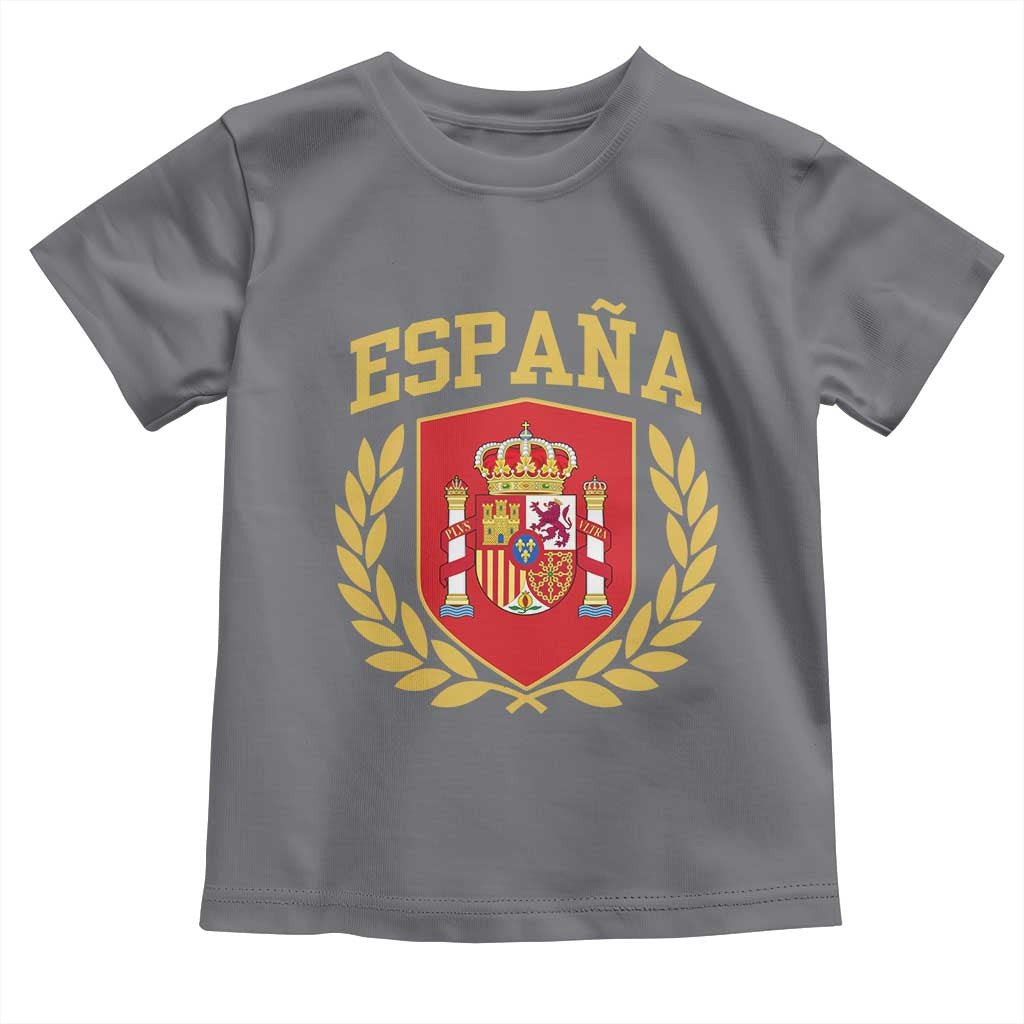 Espana Escudo Retro Spain Coat of Arms Español Toddler T Shirt