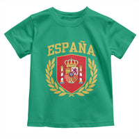Espana Escudo Retro Spain Coat of Arms Español Toddler T Shirt
