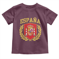 Espana Escudo Retro Spain Coat of Arms Español Toddler T Shirt