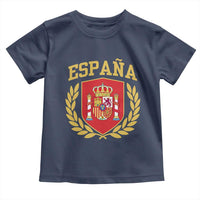 Espana Escudo Retro Spain Coat of Arms Español Toddler T Shirt