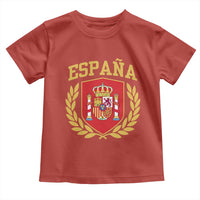 Espana Escudo Retro Spain Coat of Arms Español Toddler T Shirt