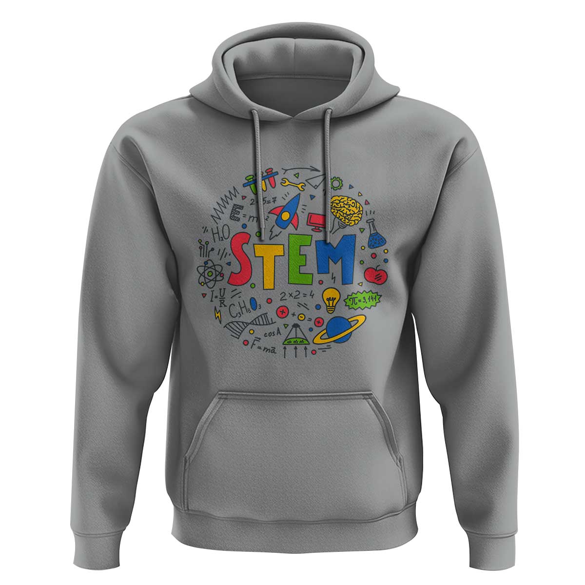 STEM Teacher Hoodie Science Technology Engineering Math School - Wonder Print Shop