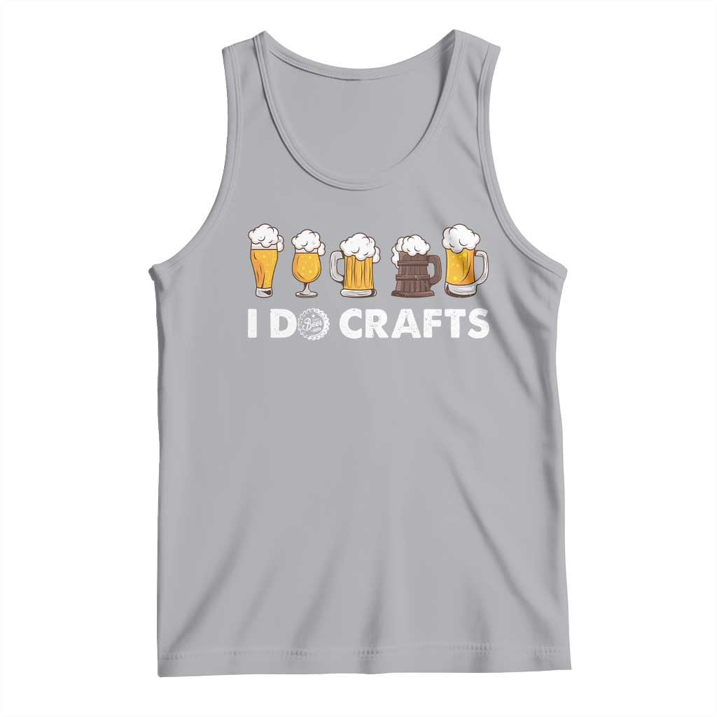 Funny Beer Tank Top I Do Crafts Vintage Beer Brewing - Wonder Print Shop