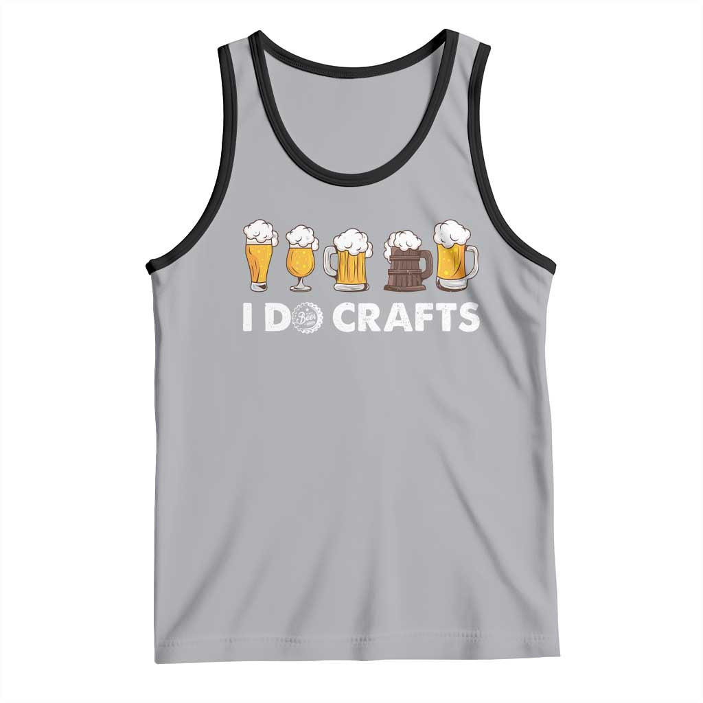 Funny Beer Tank Top I Do Crafts Vintage Beer Brewing - Wonder Print Shop