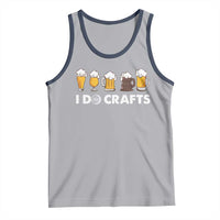 Funny Beer Tank Top I Do Crafts Vintage Beer Brewing - Wonder Print Shop