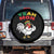 Jamaica Chicken Spare Tire Cover Yeah Mon Jamaican Rastacap - Wonder Print Shop
