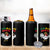 Jamaica Chicken 4 in 1 Can Cooler Tumbler Yeah Mon Jamaican Rastacap - Wonder Print Shop