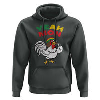 Jamaica Chicken Hoodie Yeah Mon Jamaican Rastacap - Wonder Print Shop