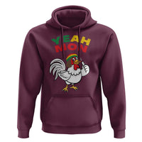 Jamaica Chicken Hoodie Yeah Mon Jamaican Rastacap - Wonder Print Shop