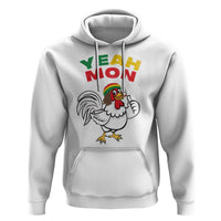Jamaica Chicken Hoodie Yeah Mon Jamaican Rastacap - Wonder Print Shop