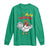 Jamaica Chicken Long Sleeve Shirt Yeah Mon Jamaican Rastacap - Wonder Print Shop