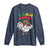 Jamaica Chicken Long Sleeve Shirt Yeah Mon Jamaican Rastacap - Wonder Print Shop