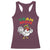 Jamaica Chicken Racerback Tank Top Yeah Mon Jamaican Rastacap - Wonder Print Shop