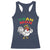 Jamaica Chicken Racerback Tank Top Yeah Mon Jamaican Rastacap - Wonder Print Shop