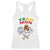 Jamaica Chicken Racerback Tank Top Yeah Mon Jamaican Rastacap - Wonder Print Shop