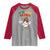 Jamaica Chicken Raglan Shirt Yeah Mon Jamaican Rastacap - Wonder Print Shop