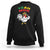 Jamaica Chicken Sweatshirt Yeah Mon Jamaican Rastacap - Wonder Print Shop