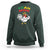 Jamaica Chicken Sweatshirt Yeah Mon Jamaican Rastacap - Wonder Print Shop