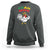 Jamaica Chicken Sweatshirt Yeah Mon Jamaican Rastacap - Wonder Print Shop