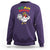 Jamaica Chicken Sweatshirt Yeah Mon Jamaican Rastacap - Wonder Print Shop