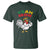 Jamaica Chicken T Shirt Yeah Mon Jamaican Rastacap - Wonder Print Shop