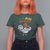 Jamaica Chicken T Shirt For Women Yeah Mon Jamaican Rastacap - Wonder Print Shop