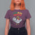 Jamaica Chicken T Shirt For Women Yeah Mon Jamaican Rastacap - Wonder Print Shop