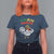 Jamaica Chicken T Shirt For Women Yeah Mon Jamaican Rastacap - Wonder Print Shop