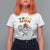 Jamaica Chicken T Shirt For Women Yeah Mon Jamaican Rastacap - Wonder Print Shop