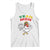 Jamaica Chicken Tank Top Yeah Mon Jamaican Rastacap - Wonder Print Shop
