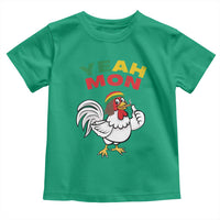 Jamaica Chicken Toddler T Shirt Yeah Mon Jamaican Rastacap - Wonder Print Shop