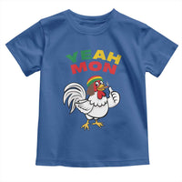 Jamaica Chicken Toddler T Shirt Yeah Mon Jamaican Rastacap - Wonder Print Shop