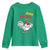 Jamaica Chicken Youth Sweatshirt Yeah Mon Jamaican Rastacap - Wonder Print Shop