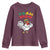 Jamaica Chicken Youth Sweatshirt Yeah Mon Jamaican Rastacap - Wonder Print Shop