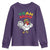 Jamaica Chicken Youth Sweatshirt Yeah Mon Jamaican Rastacap - Wonder Print Shop
