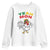 Jamaica Chicken Youth Sweatshirt Yeah Mon Jamaican Rastacap - Wonder Print Shop