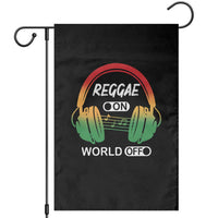 Reggae On World Off Garden Flag Reggae King Music Rastafarian - Wonder Print Shop