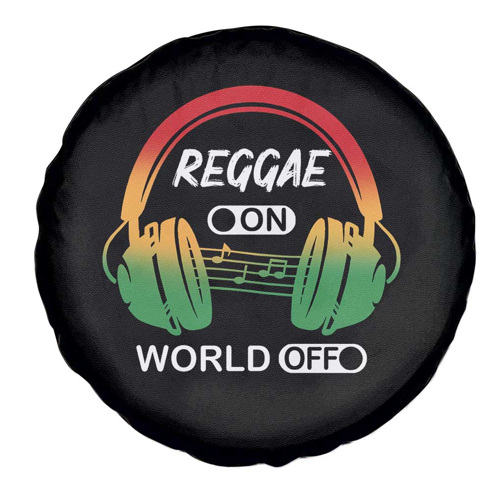Reggae On World Off Spare Tire Cover Reggae King Music Rastafarian - Wonder Print Shop